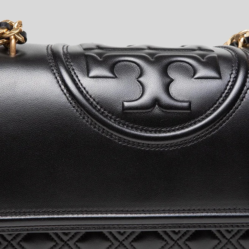 Tory Burch Fleming Convertible Shoulder Bag Black 76997