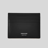 FERRAGAMO Classic Men's Credit Card Holder Black 772114 lussocitta lusso citta
