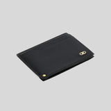 FERRAGAMO Men's Credit Card Holder With ID Slot Black 775660