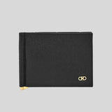 FERRAGAMO Gancini Men's Wallet With Money Clip Black 776473