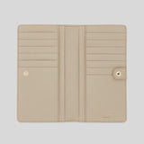 FERRAGAMO Gancini Continental Wallet Stone 779462