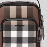 BURBERRY Wyatt Dark Birch Brown Crossbody Bag 80491181