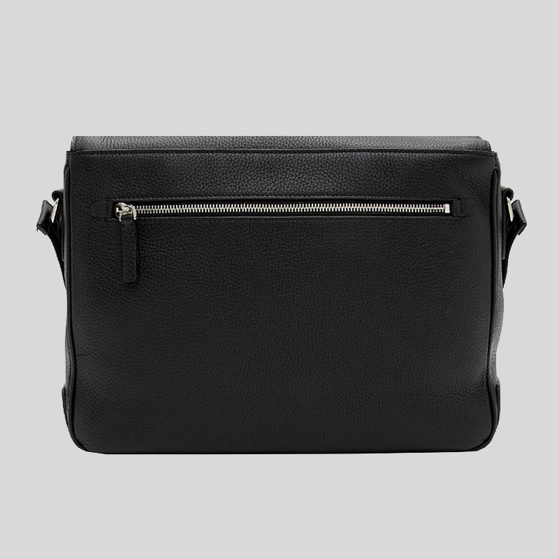 BURBERRY Bruno Men's Leather Crossbody Bag Black 80507621