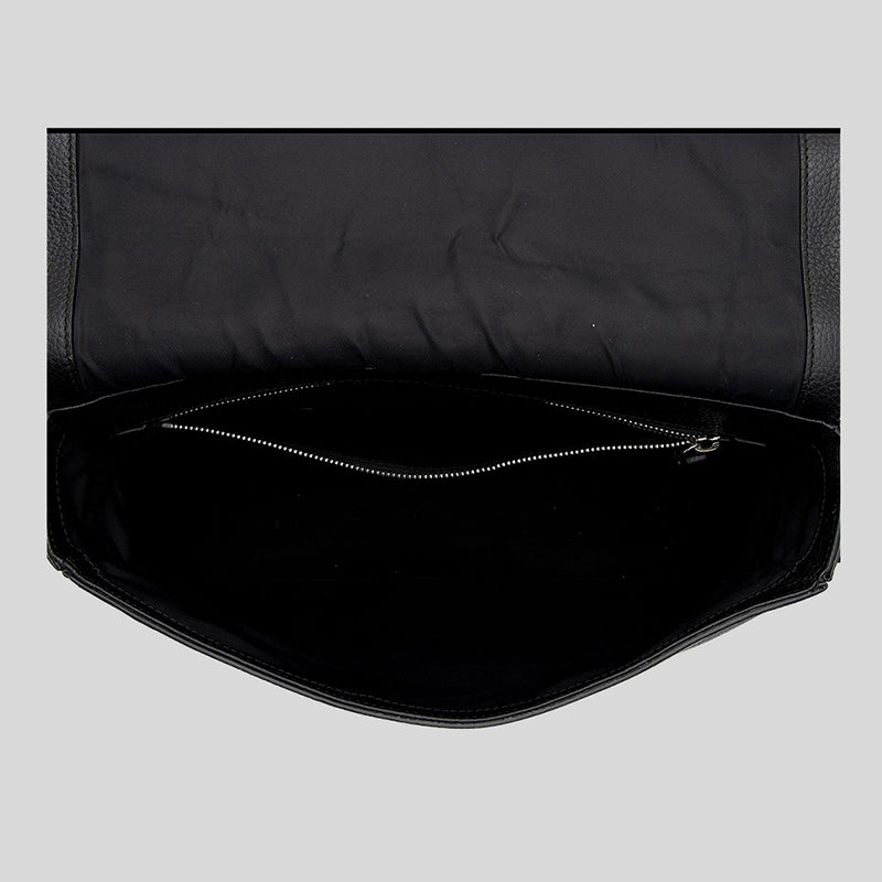 BURBERRY Bruno Men's Leather Crossbody Bag Black 80507621