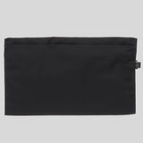 BURBERRY Unisex Logo Print Nylon Zip Wristlet Pouch Black 80528401