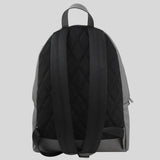 Burberry Abbeydale Unisex Leather Logo Backpack Charcoal Grey 80528731
