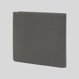 Burberry Embossed Logo Leather International Bifold Wallet In Charcoal Grey 80528821
