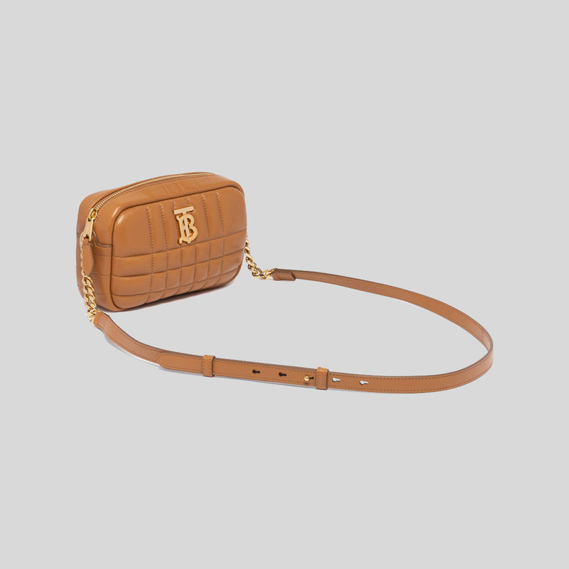 Burberry Mini Lola Camera Bag Marple Brown 80608371