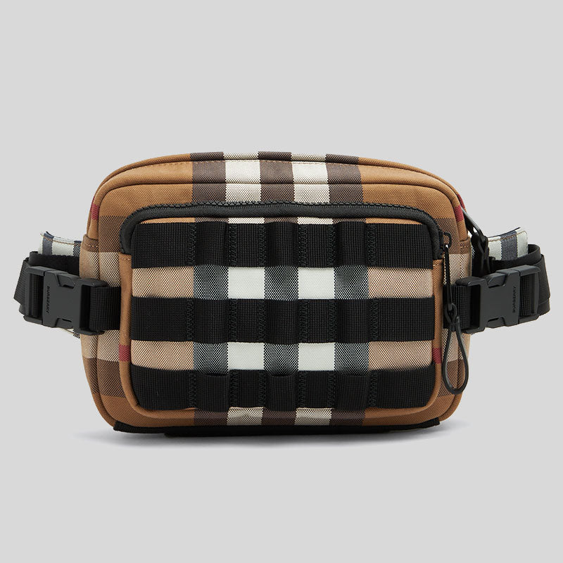 BURBERRY Unisex Paddy Dark Birch Brown Bumbag 80609481