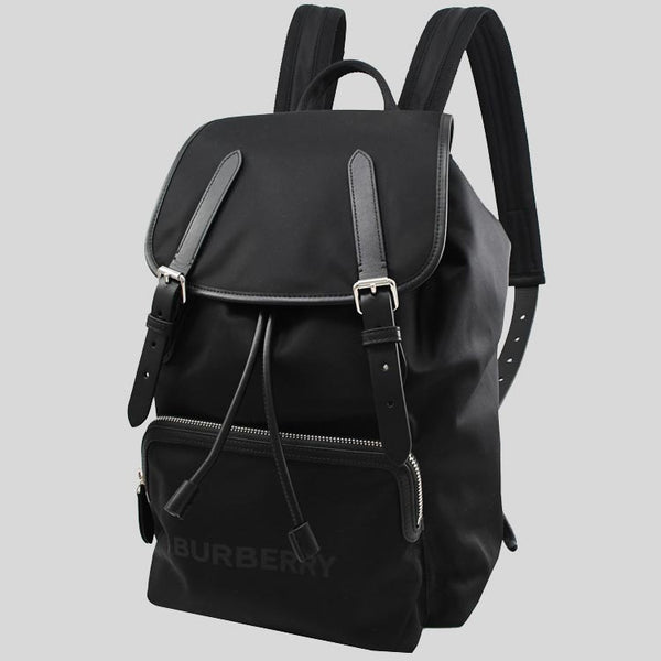 Burberry Unisex Nylon Aviator Rucksack Black 80616681