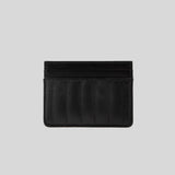 BURBERRY Quilted Leather Lola Card Case Black 80623741