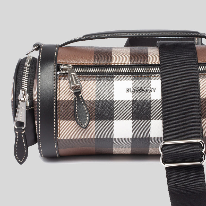 Burberry Sound Bag In Dark Birch Brown 80629831