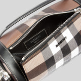 Burberry Sound Bag In Dark Birch Brown 80629831