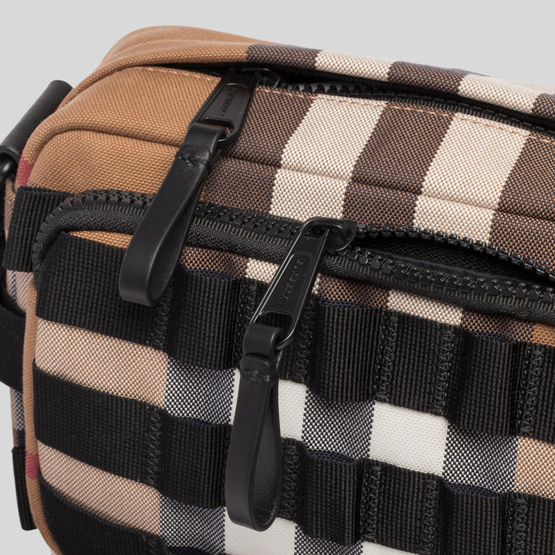 BURBERRY Unisex Paddy Dark Birch Brown Rockford Crossbody Bag 80644441 LussoCitta