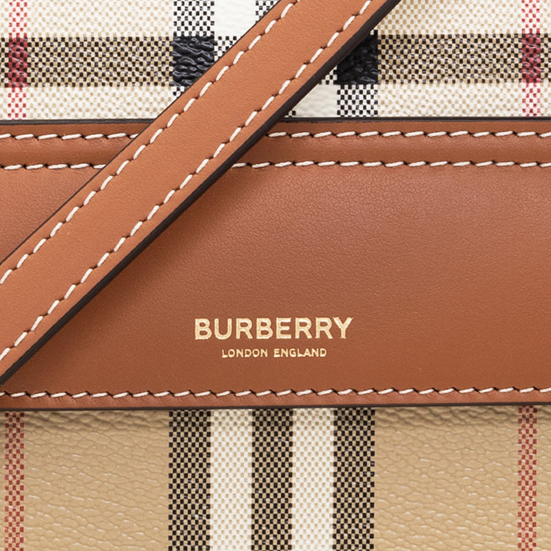 Large London Tote in Briar Brown/black | Burberry® Official