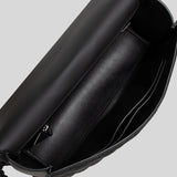 TORY BURCH Fleming Matte Convertible Shoulder Bag Black 82559