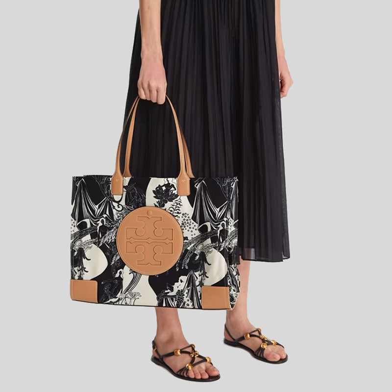 TORY BURCH Ella Printed Tote Bag Muse 88237
