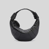 LEMAIRE Mini Fortune Croissant Bag Black BG0125LL095 lussocitta lusso citta