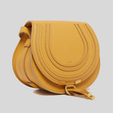 CHLOE Marcie Small Saddle Bag Honey Gold CHC22AS680I31