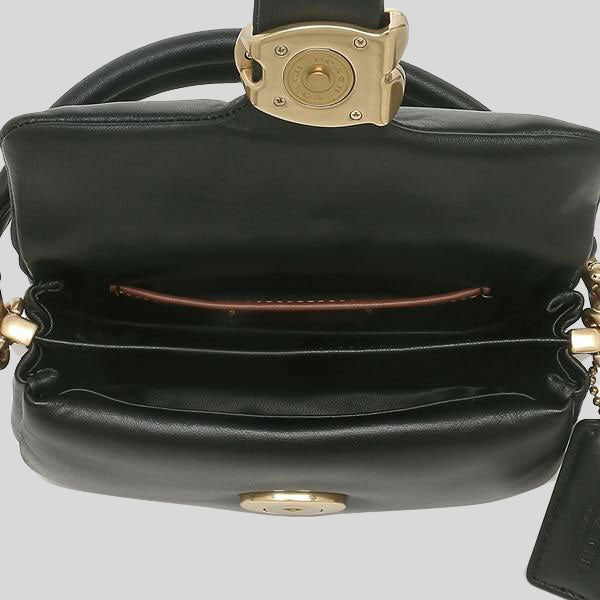 COACH Pillow Tabby Shoulder Bag 18 Black C3880