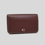 COACH Slim Card Case Wine C4818