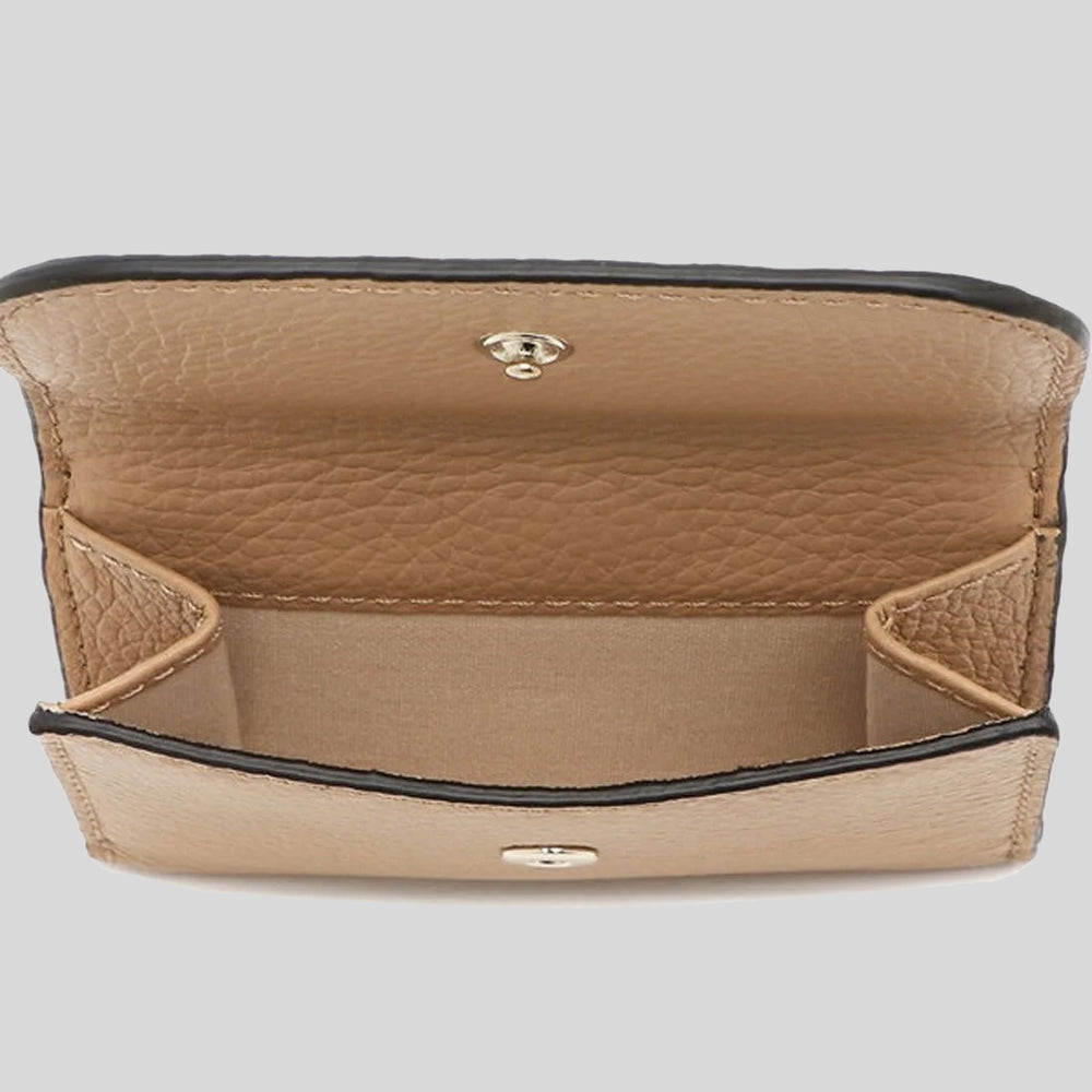CHLOE Alphabet Mini Trifold Wallet Light Tan CHC21WP946F57