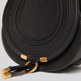 CHLOE Marcie Small Saddle Bag Black CHC22AS680I31