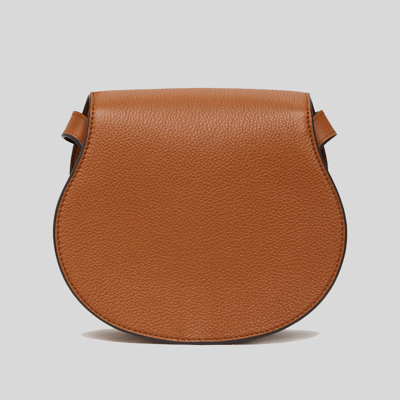 CHLOE Marcie Small Saddle Bag Tan CHC22AS680I31