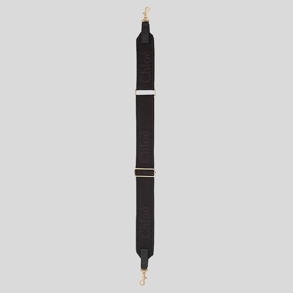 CHLOE Adjustable Strap In Canvas Black CHC24SK892L50001