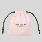 Kate Spade Full Circle Huggies Earrings Silver O0RU2768
