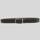 Coach Modern Harness Cut-To-Size Reversible Crossgrain Leather Belt Black F59116