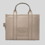 MARC JACOBS The Leather Medium Tote Bag Cement H004L01PF21