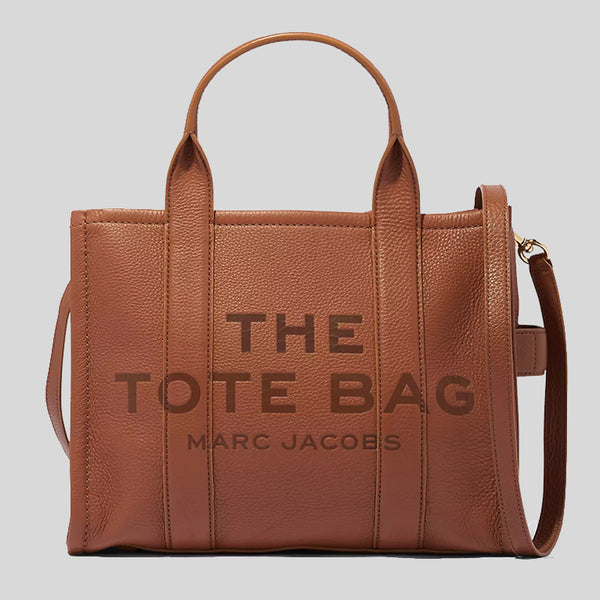 MARC JACOBS The Leather Medium Tote Bag Argan Oil H004L01PF21