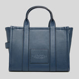 MARC JACOBS The Leather Medium Tote Bag Blue Sea H004L01PF21