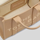 Marc Jacobs Leather The Tote Small Traveler Tote Bag Camel H009L01SP21