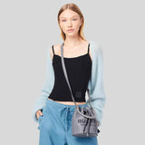 Marc Jacobs The Leather Bucket Bag Wolf Grey H652L01PF22
