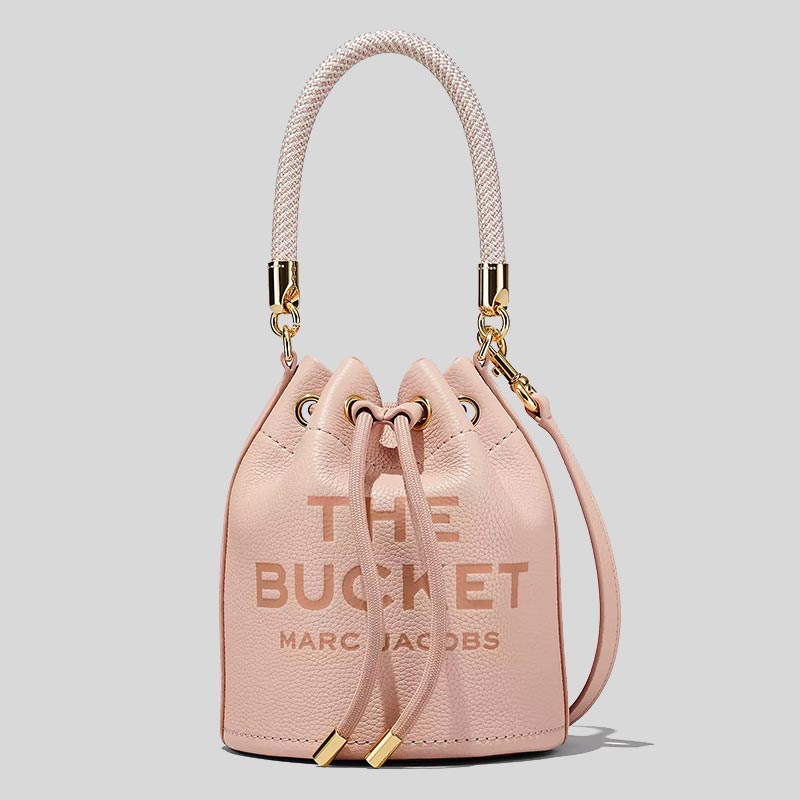 Marc Jacobs The Leather Bucket Bag Rose H652L01PF22