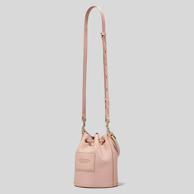 Marc Jacobs The Leather Bucket Bag Rose H652L01PF22