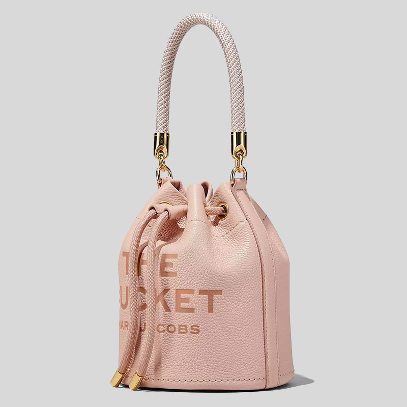 Marc Jacobs The Leather Bucket Bag Rose H652L01PF22