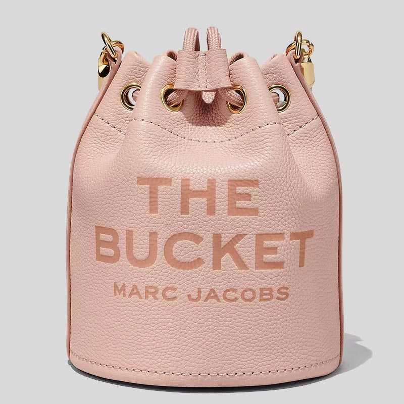 Marc Jacobs The Leather Bucket Bag Rose H652L01PF22