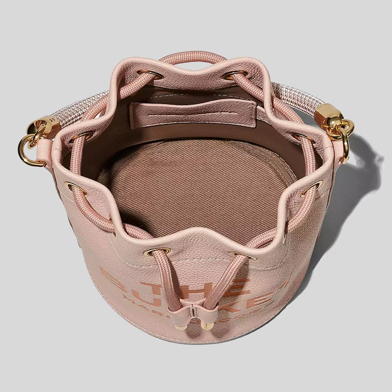 Marc Jacobs The Leather Bucket Bag Rose H652L01PF22