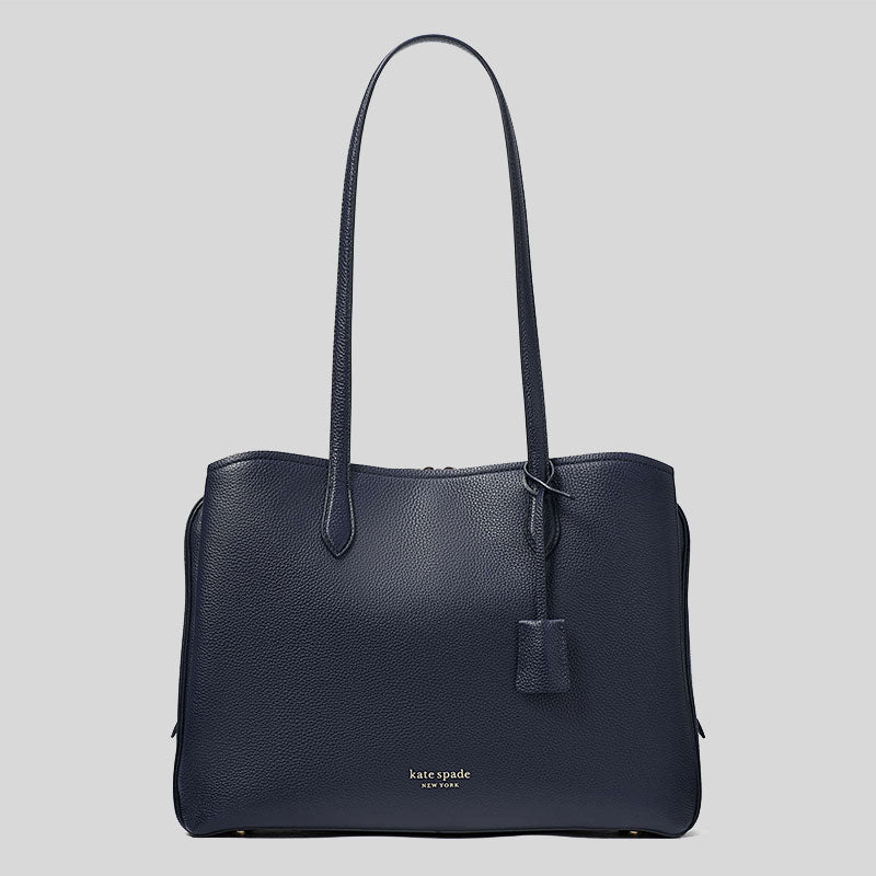 KATE SPADE Hudson Large Work Tote Blazer Blue K8822 lussocitta lusso citta amazon Lazada Zalora Shopee