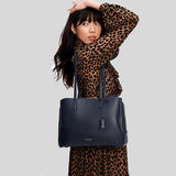 KATE SPADE Hudson Large Work Tote Blazer Blue K8822