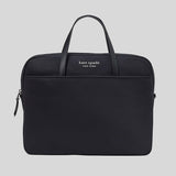 KATE SPADE Sam KSNYL Nylon Universal Laptop Bag Black KB334 lussocitta lusso citta