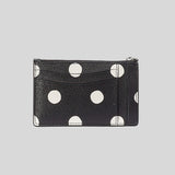 KATE SPADE Morgan Sunshine Dot Card Case Wristlet Black Multi KF565