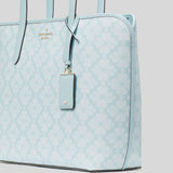 KATE SPADE Spade Flower PVC Tote Blue Glow KG086