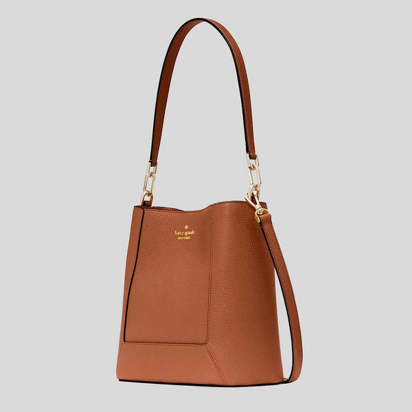 KATE SPADE Lena Bucket Bag Warm Gingerbread KH433