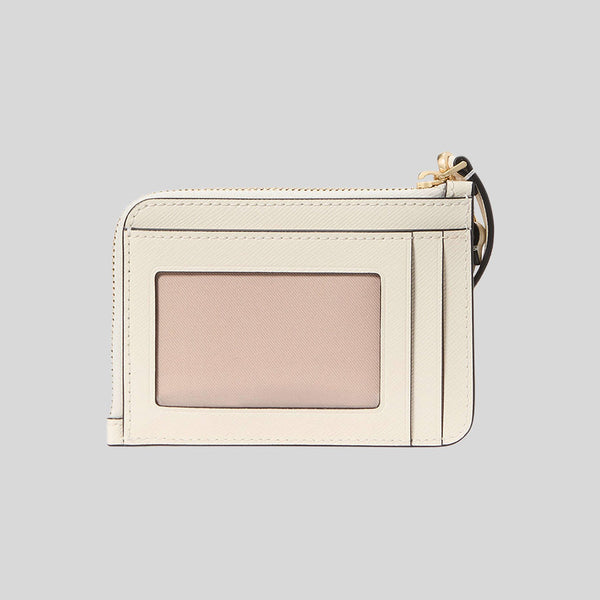 KATE SPADE Madison Puffy Heart Small Card Holder Wristlet Meringue Multi KK190
