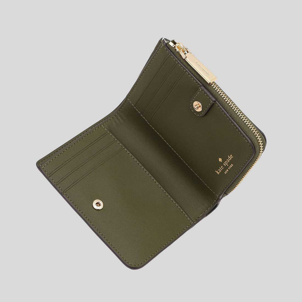 KATE SPADE Madison Floral Small L Zip Wallet Meringue Multi KATE SPADE Madison Floral Small L Zip Wallet Meringue Multi