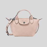 LONGCHAMP Le Pliage Extra XS Leather Handbag Nude L1500987 lussocitta lusso citta